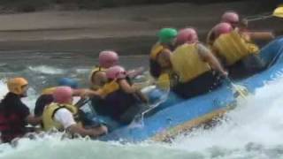 Rafting en Rio Alumine con Lanin Turismo y Aventura  Pilolil  pinturas rupestres [upl. by Aruon]