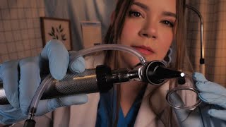 ASMR Hospital Ear Cleaning  Unclogging Your Ears [upl. by Pedrotti]