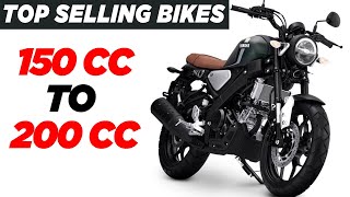 Top 10 BEST Selling 150cc to 200cc bike in india with price April 2022  10 Highest Selling Bike [upl. by Esiuole]