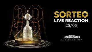 ¡EN VIVO Sorteo Fase de Grupos CONMEBOL Libertadores  Live Reaction [upl. by Adnolor321]