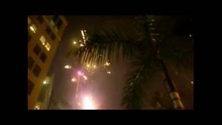 2011  2012 New Year Celebration with Fireworks at Eastwood [upl. by Arahsit]