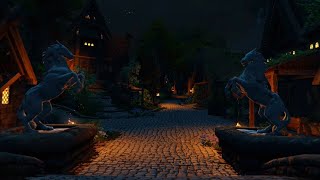 Skyrim VR  Synergy VR Mod List  Development Update  Whiterun Walk Through  Evening [upl. by Nnaeerb]