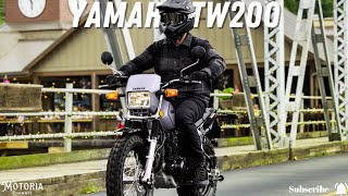 2025 Yamaha TW200 Galliant Grey Beauty with OffRoad Bite  Timeless Classic with a Twist [upl. by Goldsworthy]