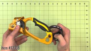 Petzl Ascension Hand Ascender  TreeStuffcom 360 View [upl. by Quartana561]