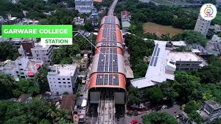 Reach2 viaduct work from Garware college to Civil Court is been Completed [upl. by Fermin87]