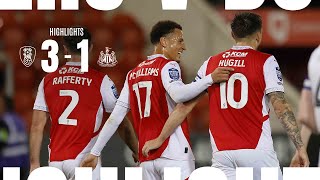 Millers advance in BSM Trophy 🤩  Rotherham United 3 v 1 Newcastle United U21  Highlights 📺 [upl. by Flip352]