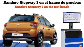 Sandero Stepway III CVT en el banco de pruebas datos reales [upl. by Jentoft547]