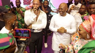 SINGER FLAVOUR PERFORMS ALONGSIDE TONY ELUMELU AT DR SIJU ILUYOMADES 60TH BIRTHDAY CEREMONY [upl. by Meeks447]