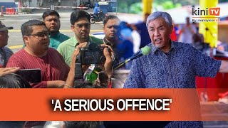 Bersatu Youth lodges police report against Zahid over SD issue [upl. by Tamer]