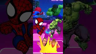 Vlad and Niki SpiderMans vs Green Goblin x Coffin Dance Tiles Hop EDM Rush musicgame coffindance [upl. by Winther]