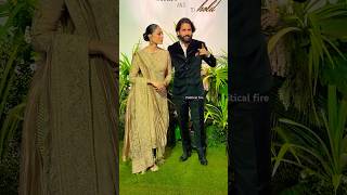 Naga Chaitanya amp Sobhita Dhulipala At Aaliyah Kashyap amp Shane Gregoire Wedding Reception [upl. by Neelyaj]