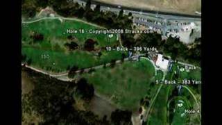 quotFranklin Canyon Golf Course Franklin Canyonquot Flyover Tour [upl. by Vola]