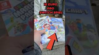 10€ Nintendo Switch Spiele Flohmarkt Fleamarket Reselling nintendo flohmarkt reseller fleamarket [upl. by Sophy]