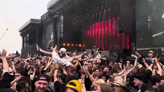 WORLD PREMIEREArchitects feat Winston McCall Parkway Drive  Impermanence LIVE at Graspop 2023 [upl. by Krys]