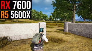 RX 7600  PUBG  1080p amp 1440p  All Settings [upl. by Childs306]