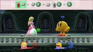 Peach Combo Video Tutorial part 22  Super Smash Bros 4 Wii U [upl. by Rehtaeh]