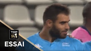 TOP 14  Essai de Gaëtan GERMAIN AB  Paris  Bayonne  J3  Saison 20202021 [upl. by Cirdahc629]