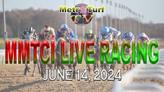 14 June 2024  Philippines Horse Racing Live  Metro Manila Turf Club Inc [upl. by Miun]