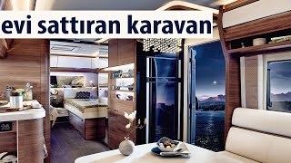 KARAVAN EVİ SATTIRIR   ÖDÜLLERE DOYMAYAN LÜKS ÇEKME KARAVAN TABBERT  DüşYola​ 167Video [upl. by Dranyam326]