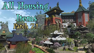 Patch 71 Housing Item Previews [upl. by Esyla]