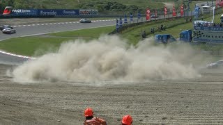 FIA GT  Audi R8 LMS Ultra  Crash  Zandvoort [upl. by Unni]