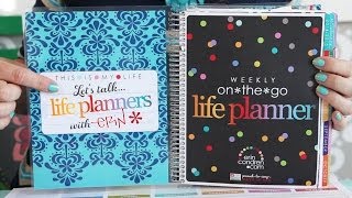 Erin Condren Lets Talk Life Planners Inside the 201415 Planner [upl. by Aserat864]