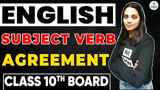 Subject verb Agreement😃 Simple Tricks And Rules Concept  Error amp Correction Questions  Class 10 [upl. by Haisi]