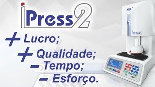 IPress 2 EDG  Forno para queima a vácuo de cerâmica e metalo cerâmica [upl. by Akkin]