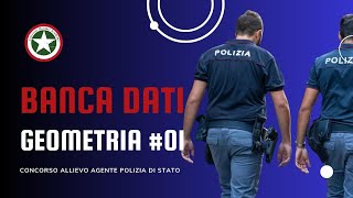 Domande Banca Dati Polizia di Stato Risposte del Docente di Geometria  Concorsi Militari Academy [upl. by Notsek]