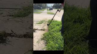 cutting grass ASMR grasscuttingmachine asmr [upl. by Duester]