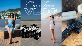 Travel Vlog Cape Town trip gone wrong I got injured  quad biking  new camera Sony zv1 [upl. by Anauqal]