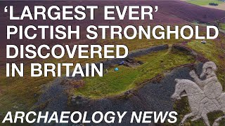 BREAKING NEWS  Largest Ever Pictish Hillfort Discovered in Scotland [upl. by Sinoda]