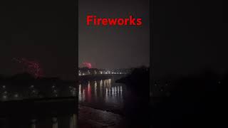 Fireworks on the riverlune Lancaster [upl. by Cohdwell481]