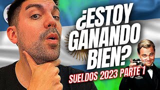 Sueldo en Argentina 2023 ¿Cuánto es un buen salario Parte 1 💰💣 [upl. by Dowdell632]