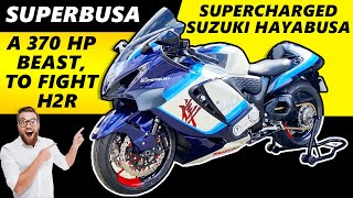 Superbusa A Supercharged hayabusa with 370 horsepower [upl. by Aissac490]