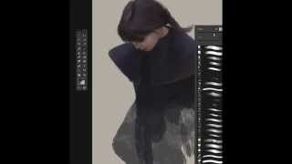 Digital Painting of original artwork quotSkylar in a Black Coatquot by Jeremy Lipking [upl. by Dustie]