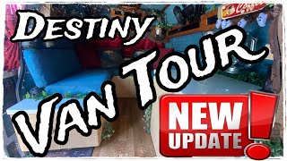 Van tour de la Destiny y Camping con fango 🚨 [upl. by Norrehs]