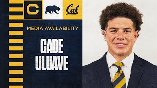 Cal Football Cal vs SDSU 9142024 Postgame Presser  Cade Uluave [upl. by Sicnarf]