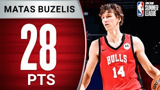 Matas Buzelis SHINES In Summer League 👀 [upl. by Colner592]