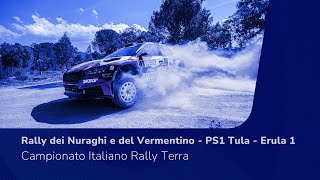 CIRT  Rally dei Nuraghi e del Vermentino  PS1 Tula  Erula 1 [upl. by Nnaitak]