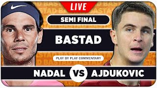 NADAL vs AJDUKOVIC • ATP Bastad 2024 SF • LIVE Tennis Play by Play Stream [upl. by Nawk]