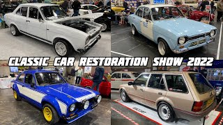 THE CLASSIC CAR RESTORATION SHOW 2022  BIRMINGHAM NEC [upl. by Amandi]