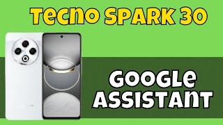 Tecno Spark 30 Google Assistant Settings Enable Google Assistant  How to use google assistant [upl. by Heidt]