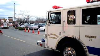 St Leonard Vol Fire Dept in Parade 2010 [upl. by Steward]