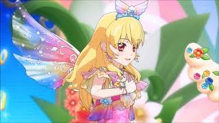 Aikatsu Ichigo Hoshimiya and Maria Himesato Aurora Princess Stage [upl. by Modnar]