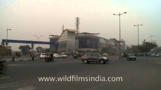 Traffic buzz near the Karkardooma metro station in Delhi [upl. by Melisa14]