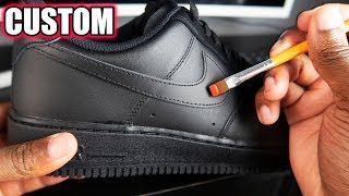 Custom AIR FORCE 1s SIMPLE [upl. by Otti]