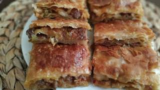 KIYMALI SOĞANLI KAT KAT EL AÇMASI BÖREK [upl. by Yreva]