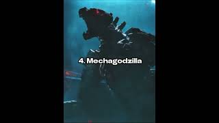 TOP 5 STRONGEST TITANS IN THE MONSTERVERSE fyp shorts godzilla monsterverse [upl. by Enilreug]