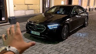 2023 Mercedes E Class 220d AMG  NIGHT Review Interior Exterior Sound [upl. by Notfa]